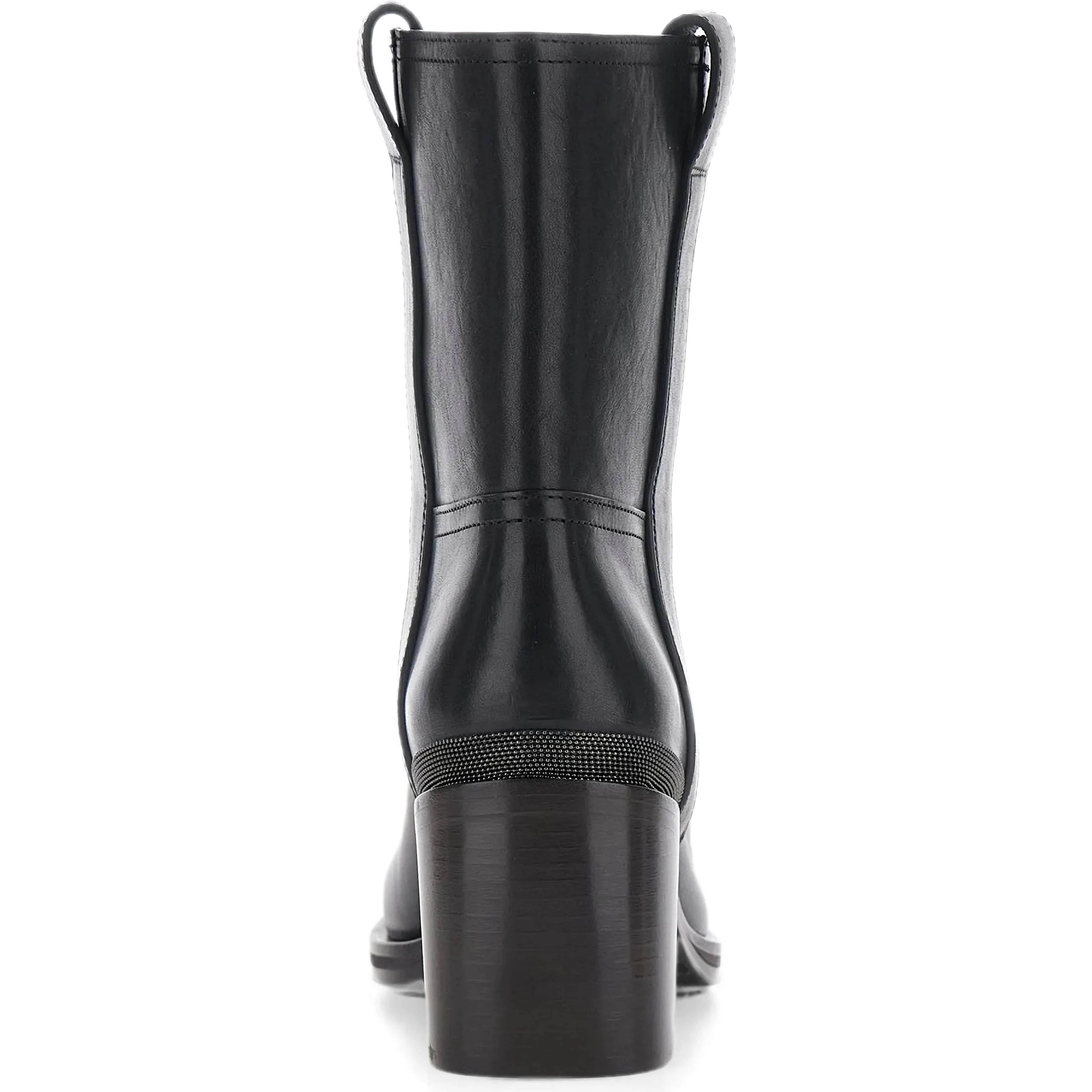 Leather ankle boots 30 mm