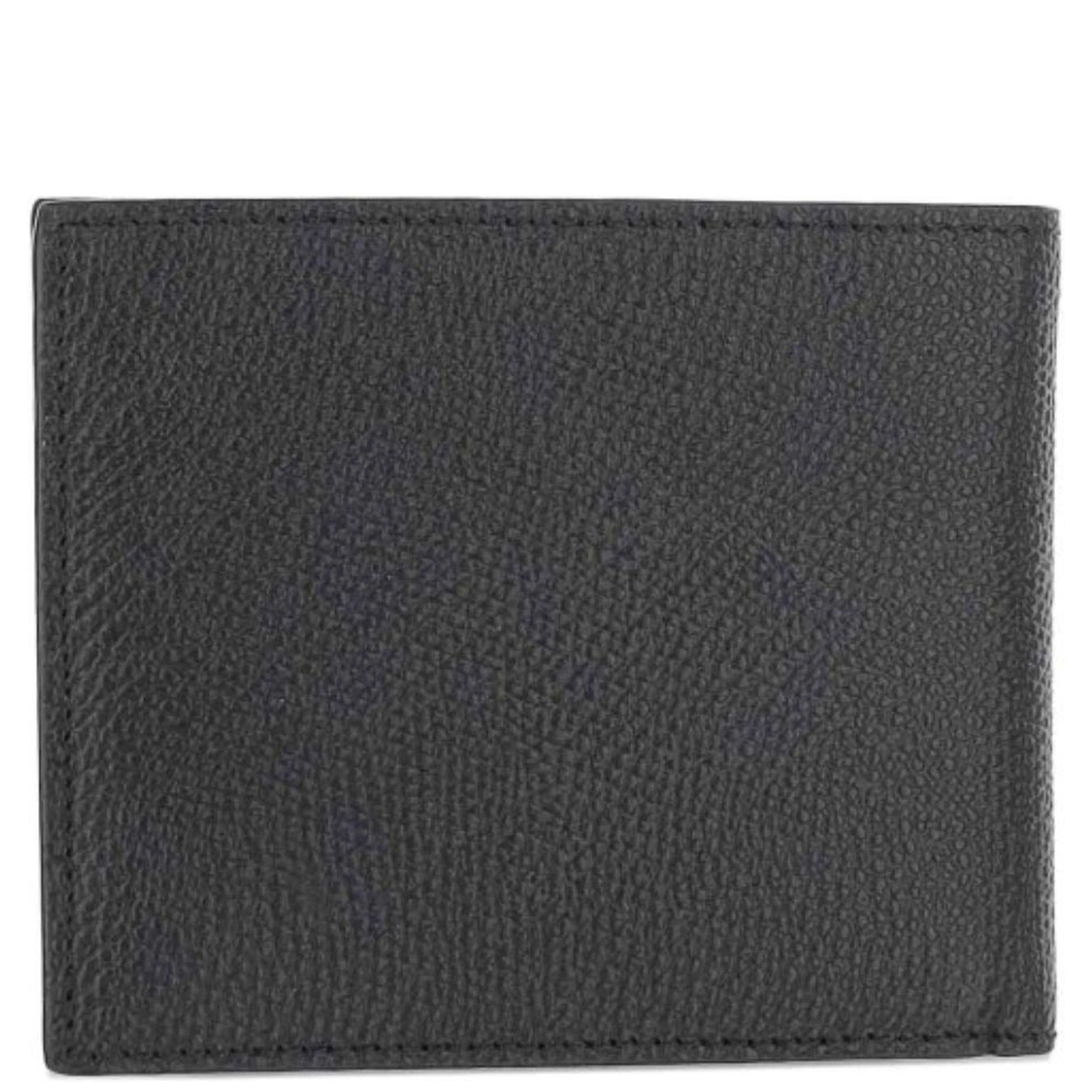 VLogo leather wallet