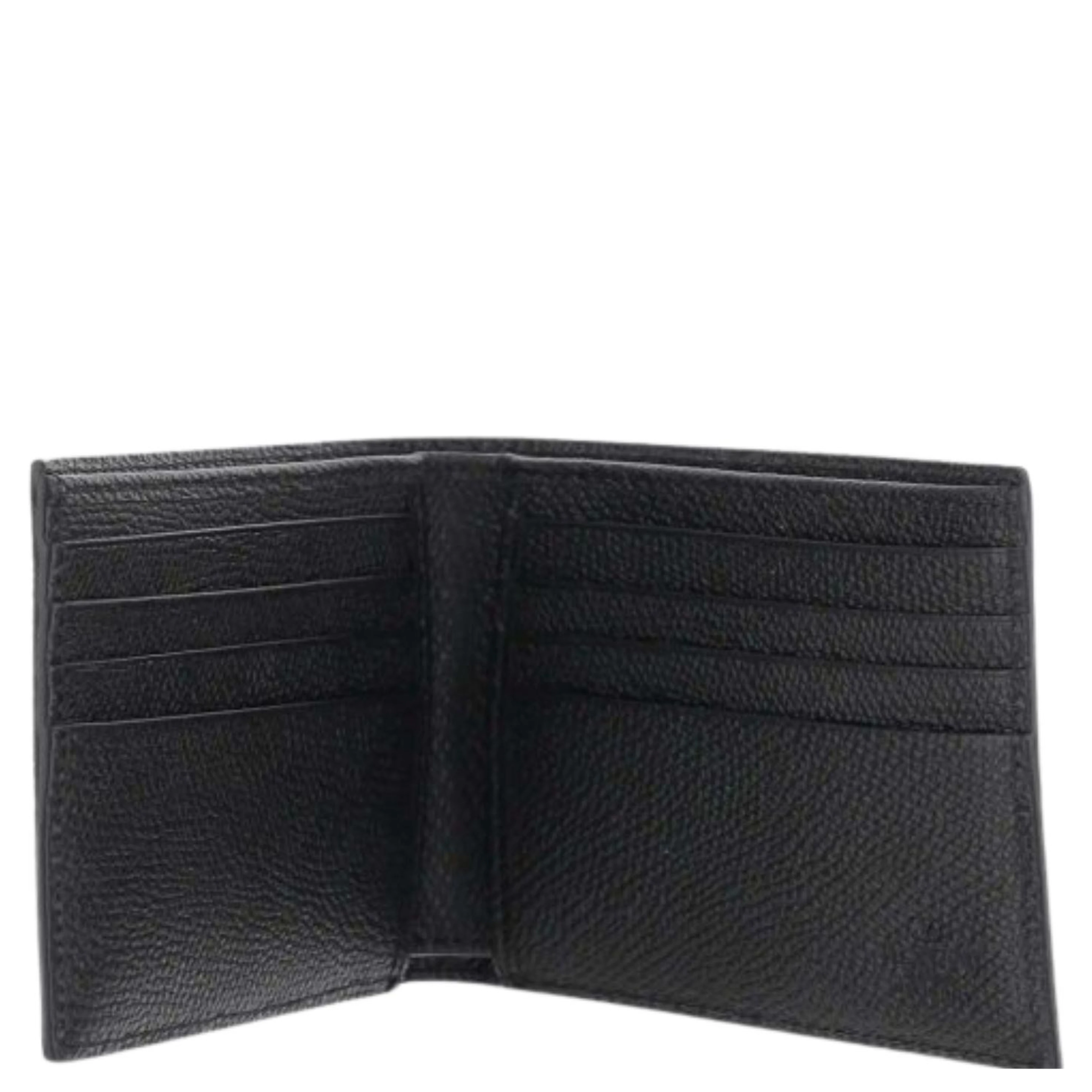 VLogo leather wallet