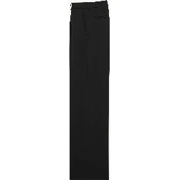 Mid-rise tailored trousers