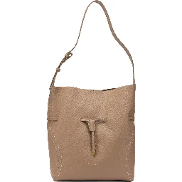 "Sienna" shoulder bag in leather