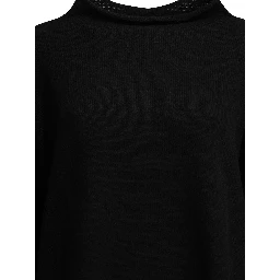 Cashmere boat neck sweater