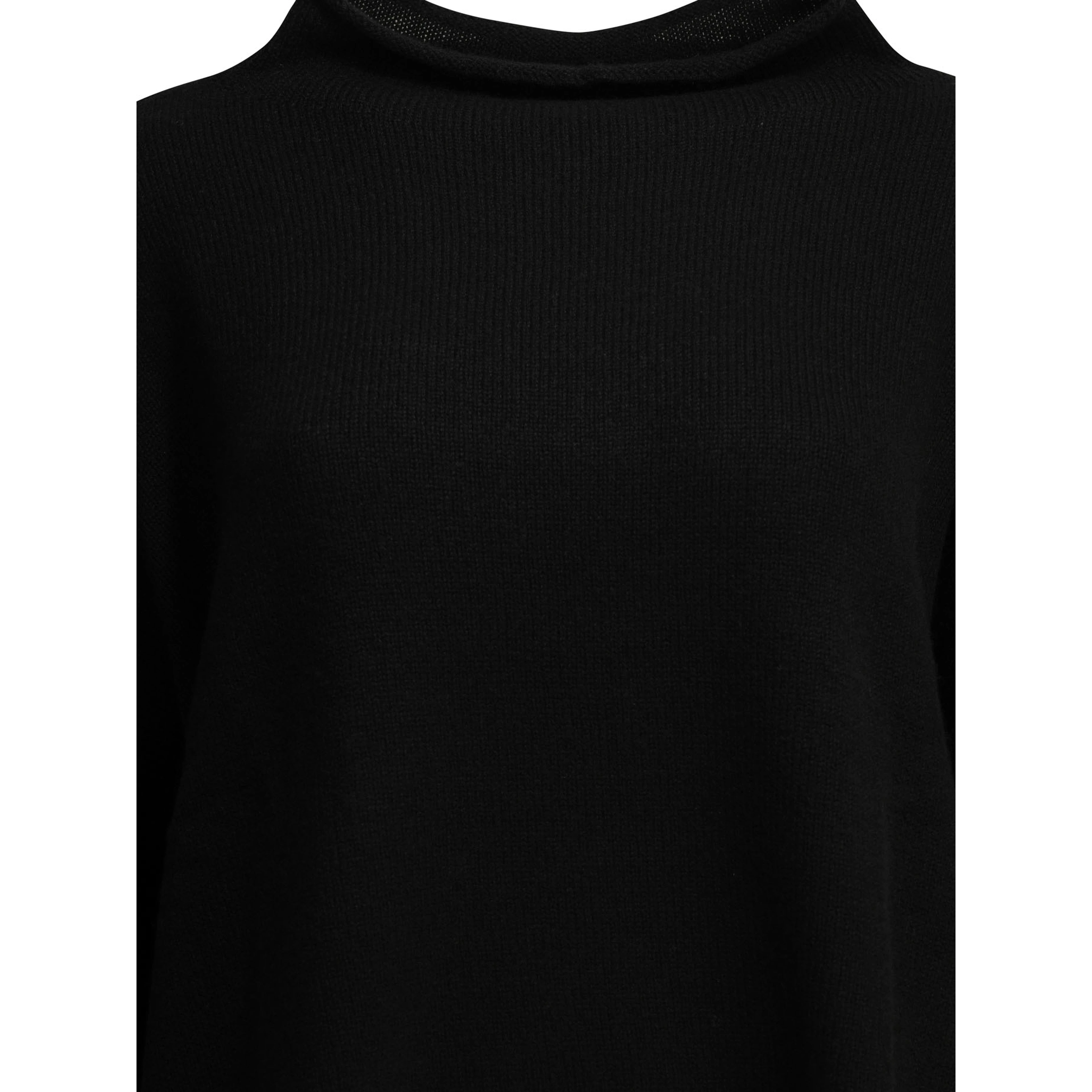 Cashmere boat neck sweater