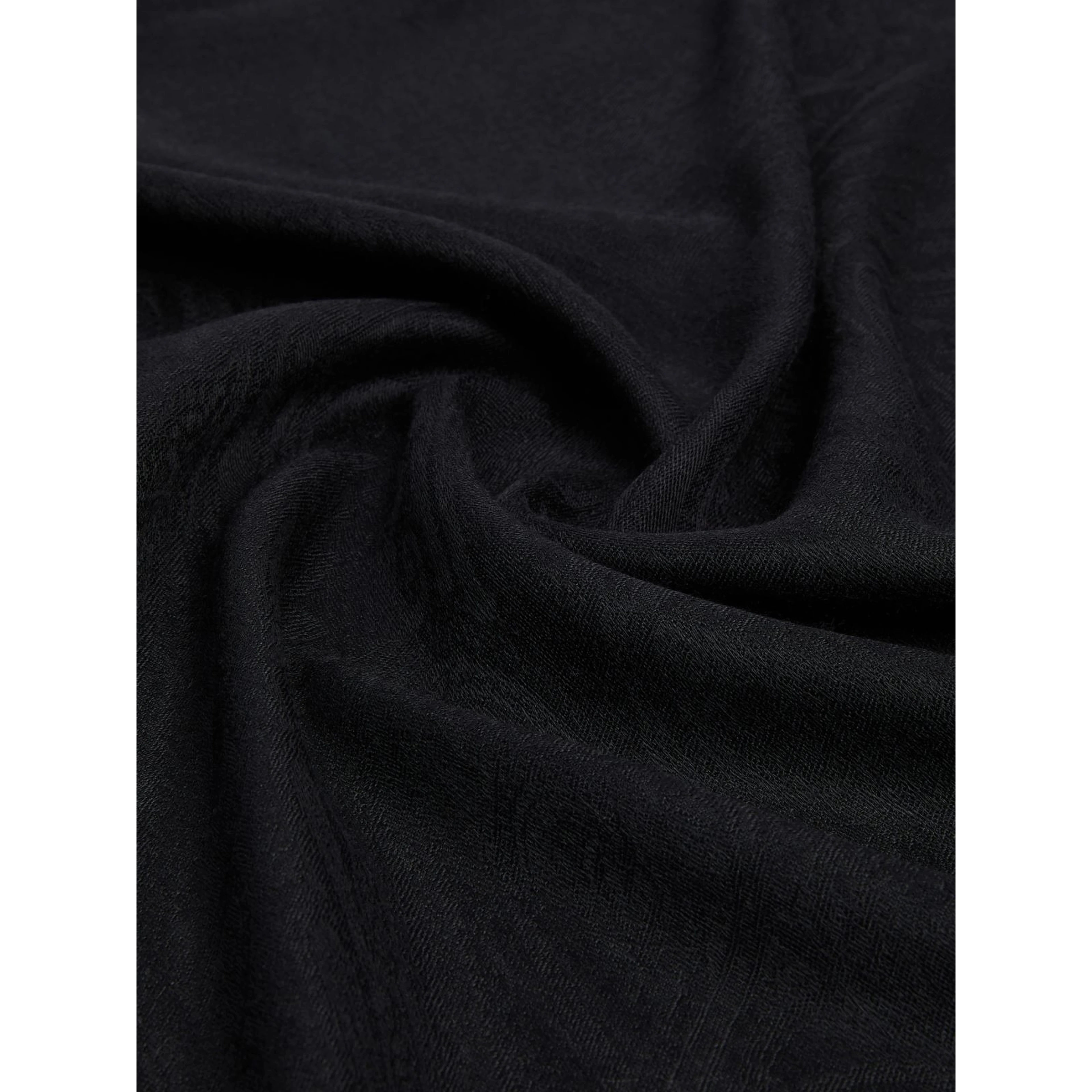 Scarf in wool and silk