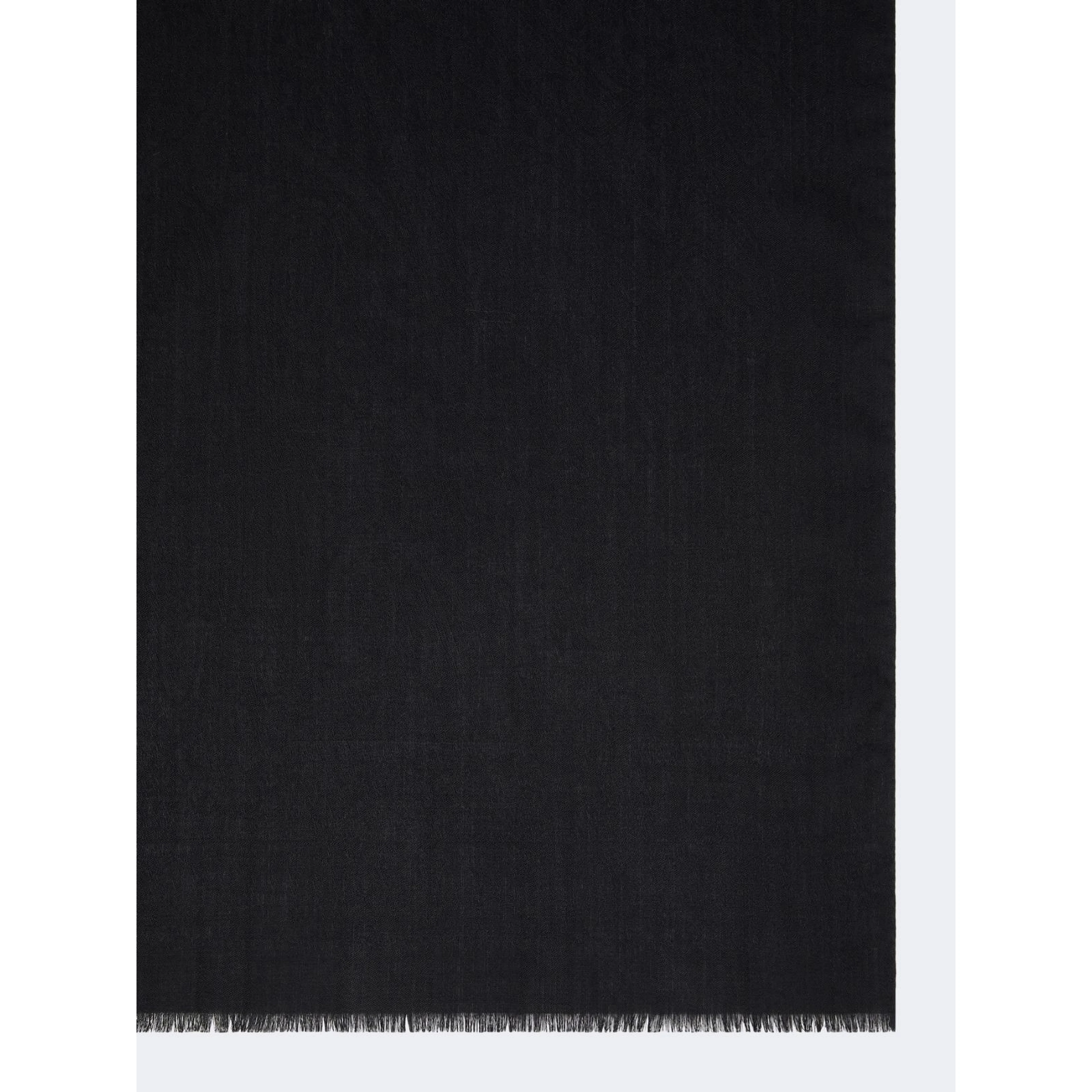 Scarf in wool and silk