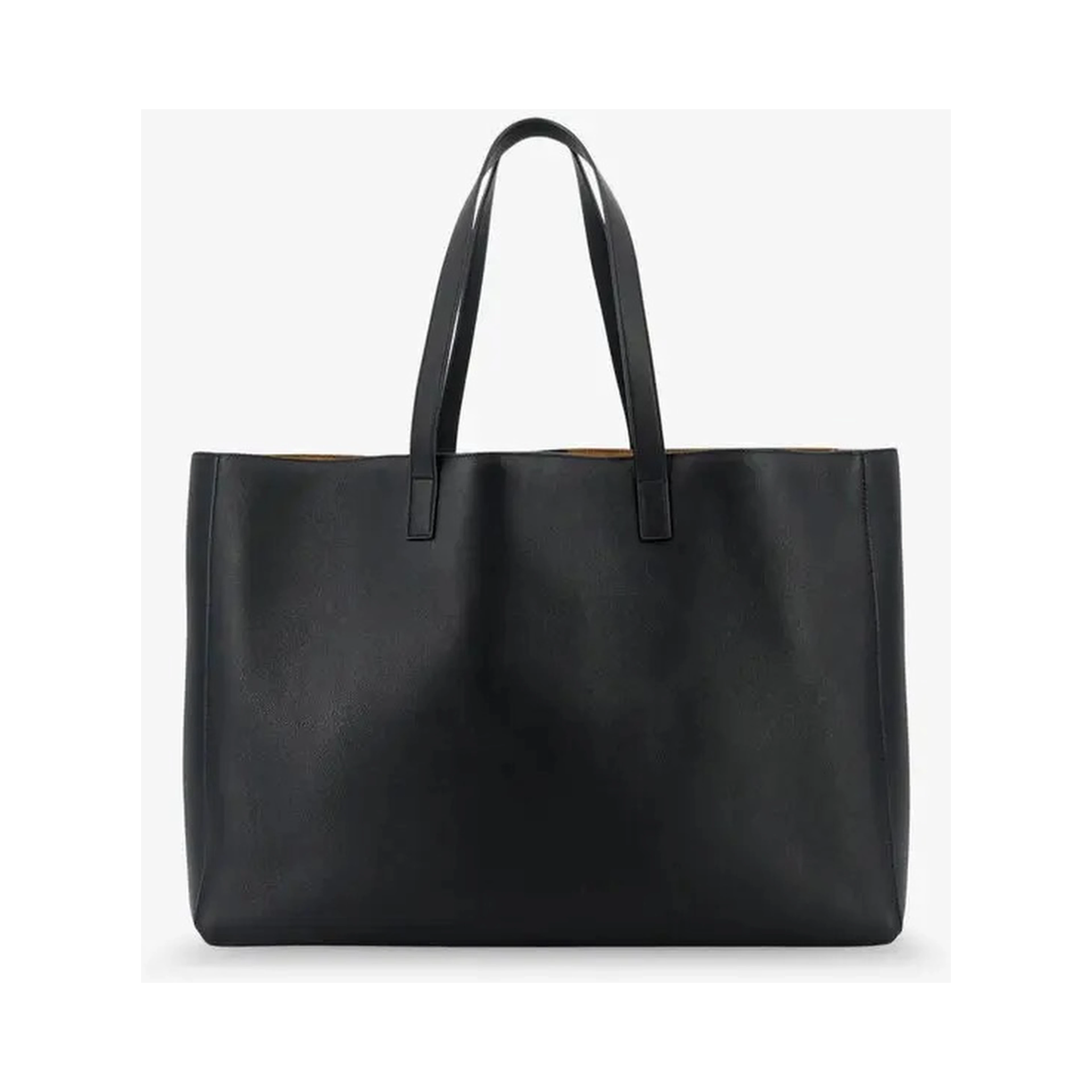 Large leather shoulder bag