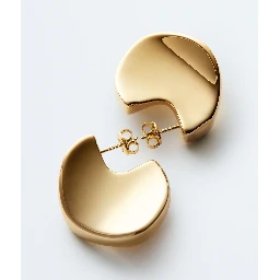 "Disc" earrings