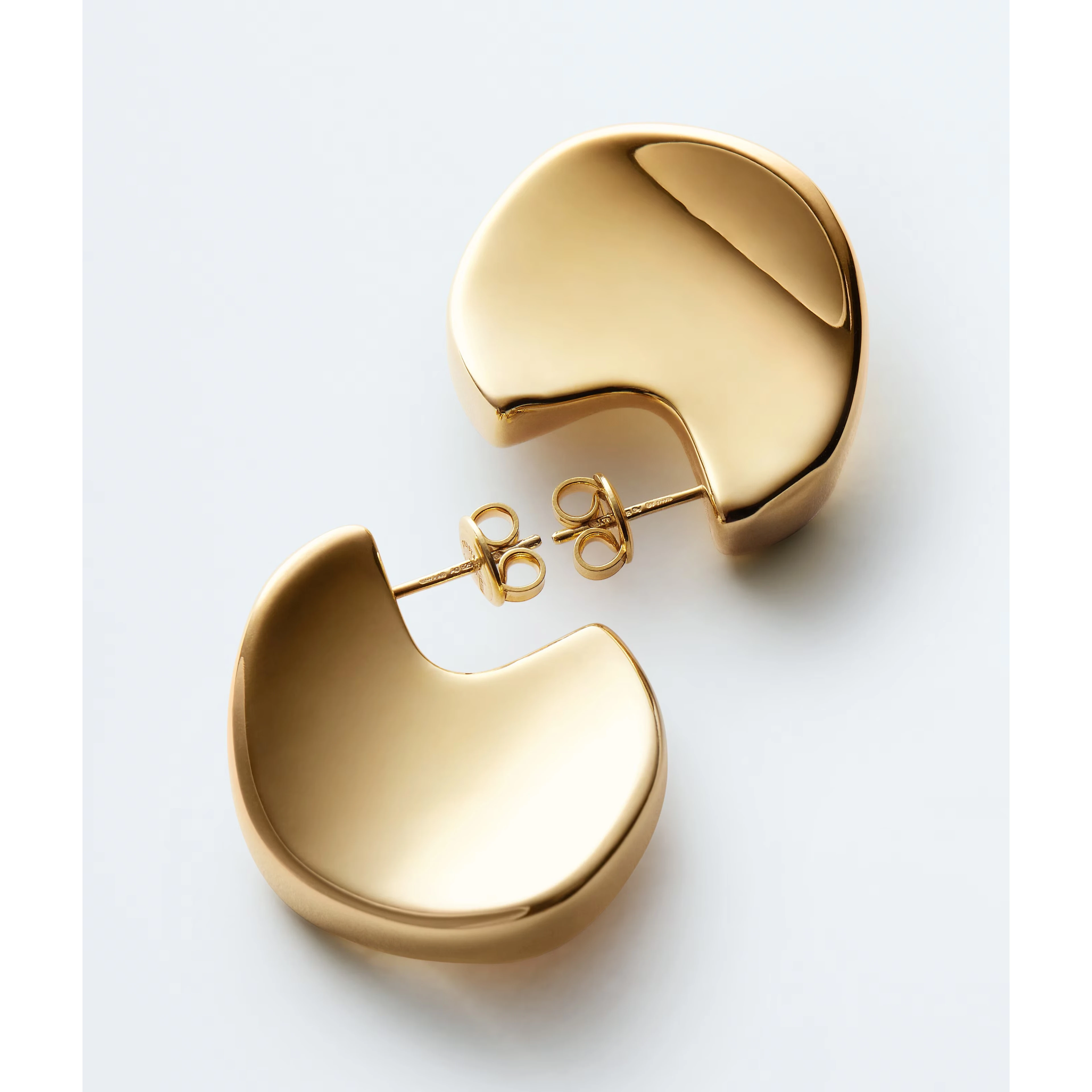 "Disc" earrings