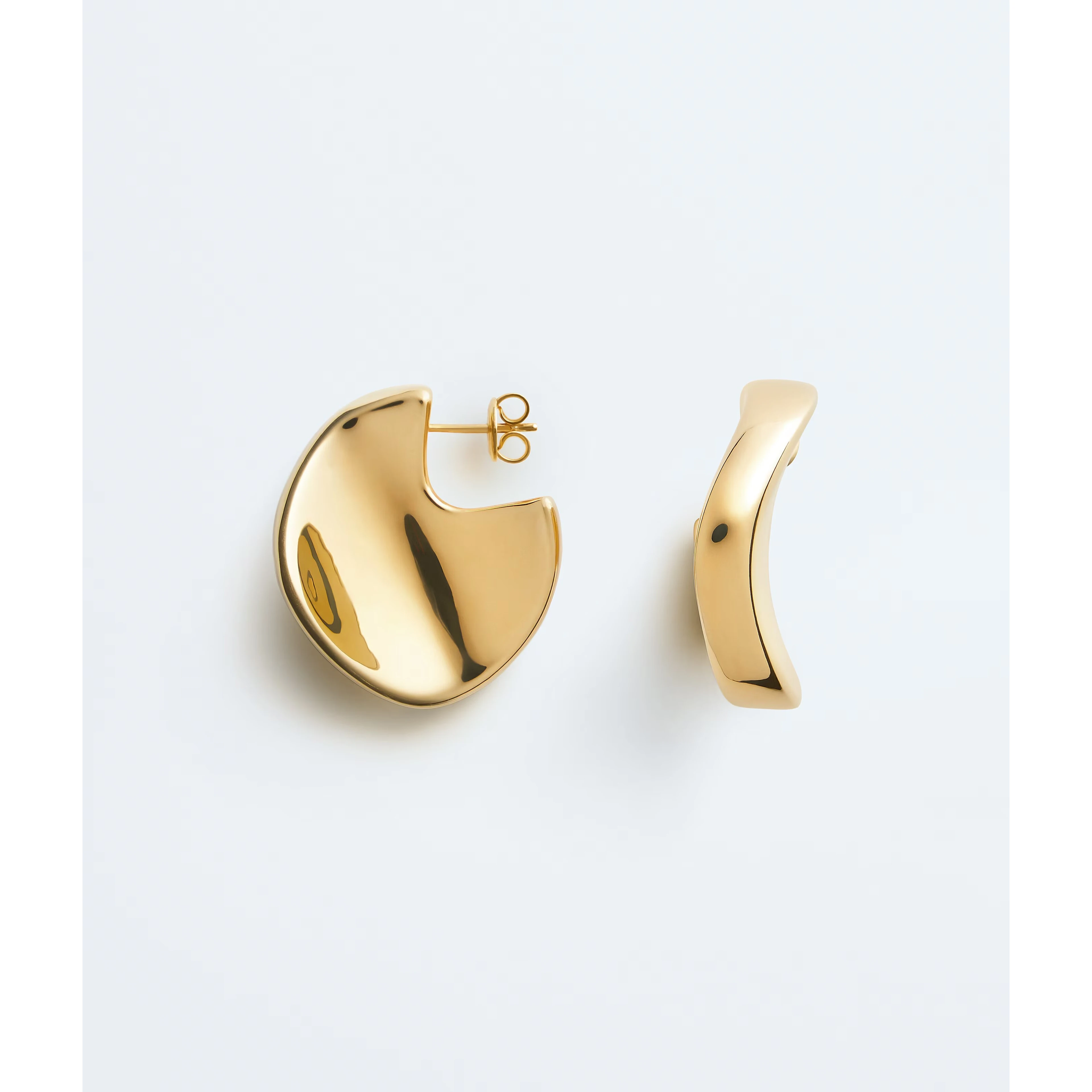 "Disc" earrings