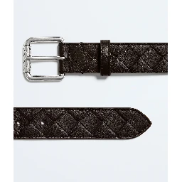 "Intrecciato" belt