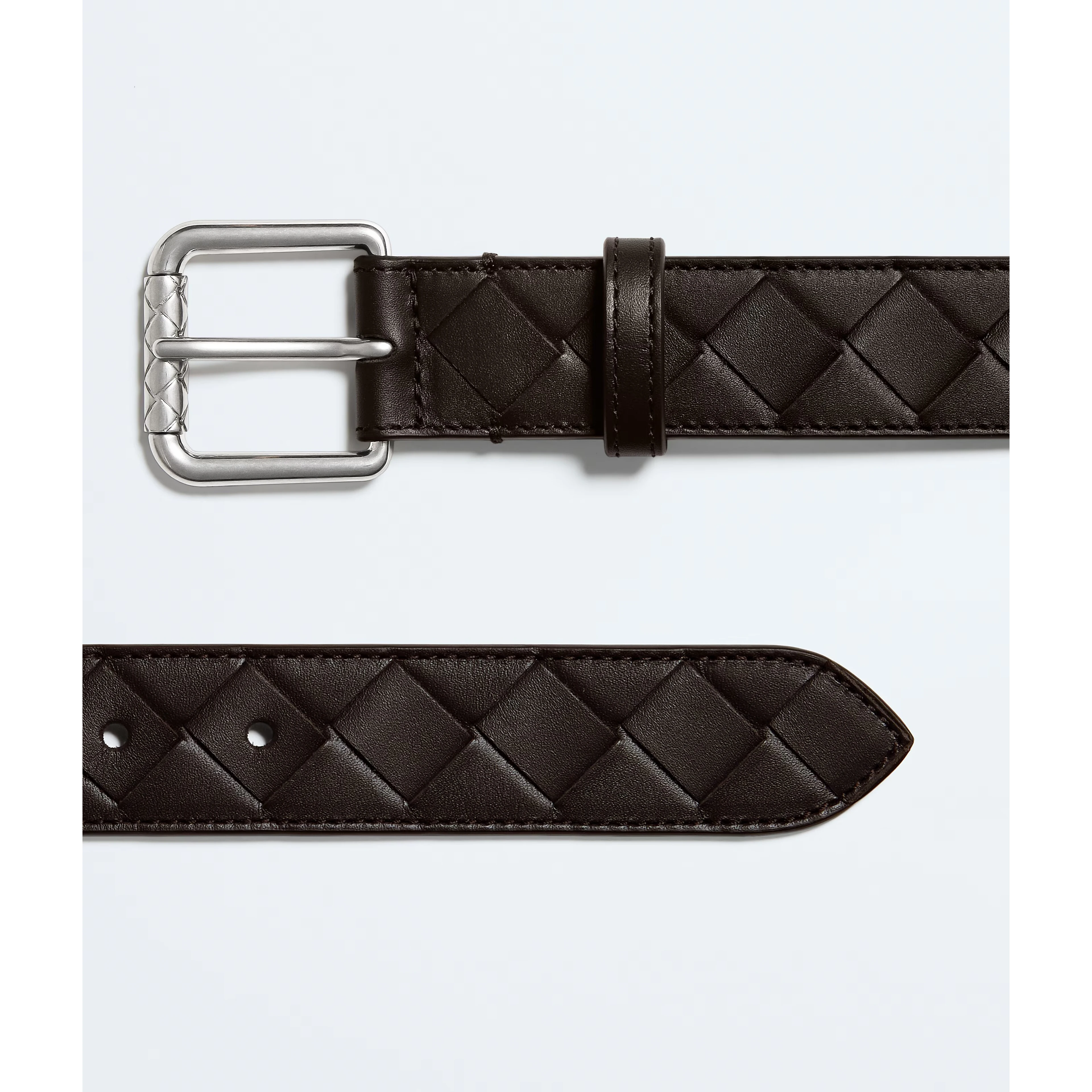 "Intrecciato" belt