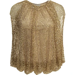Sleeveless top with sequins
