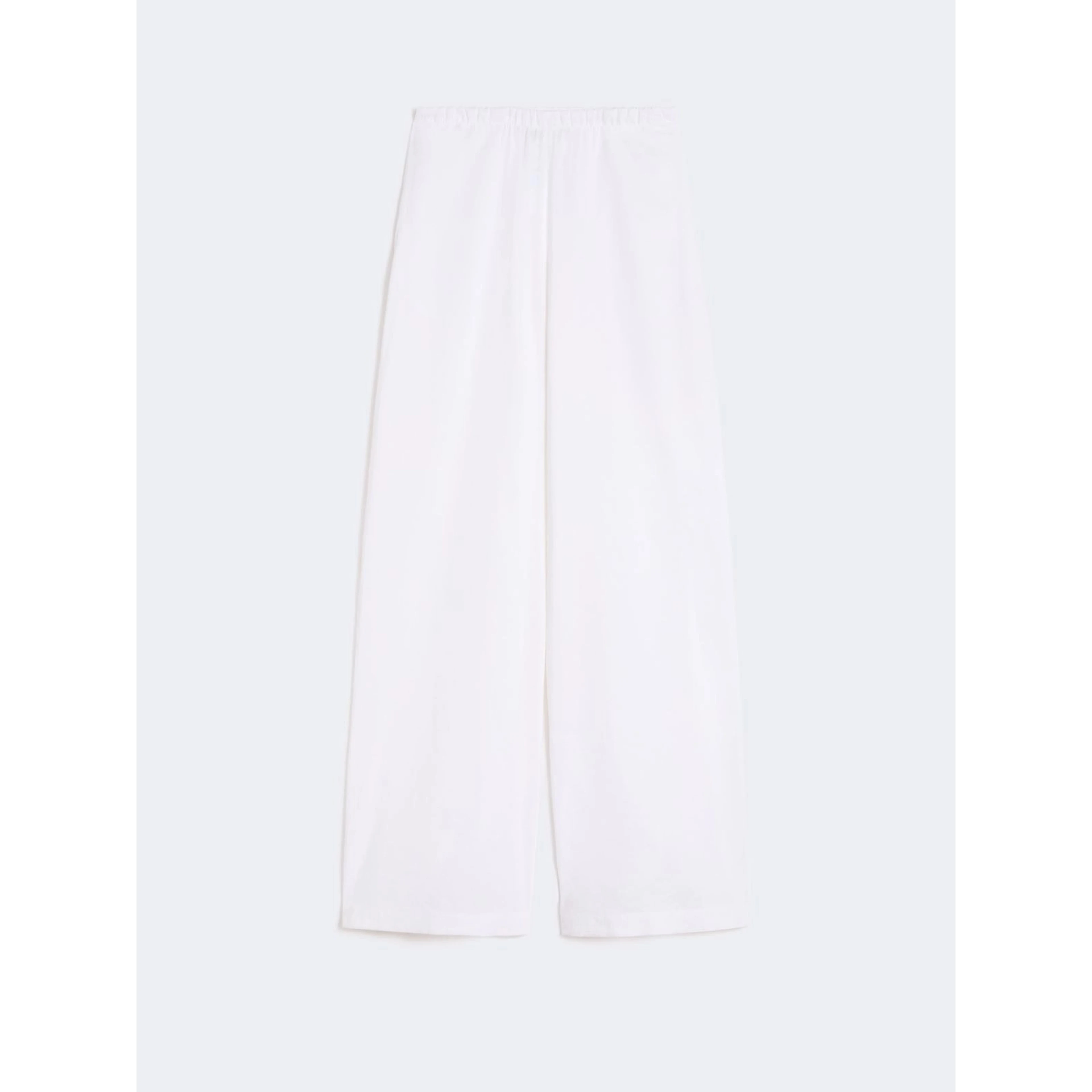 Wide leg pants in linen