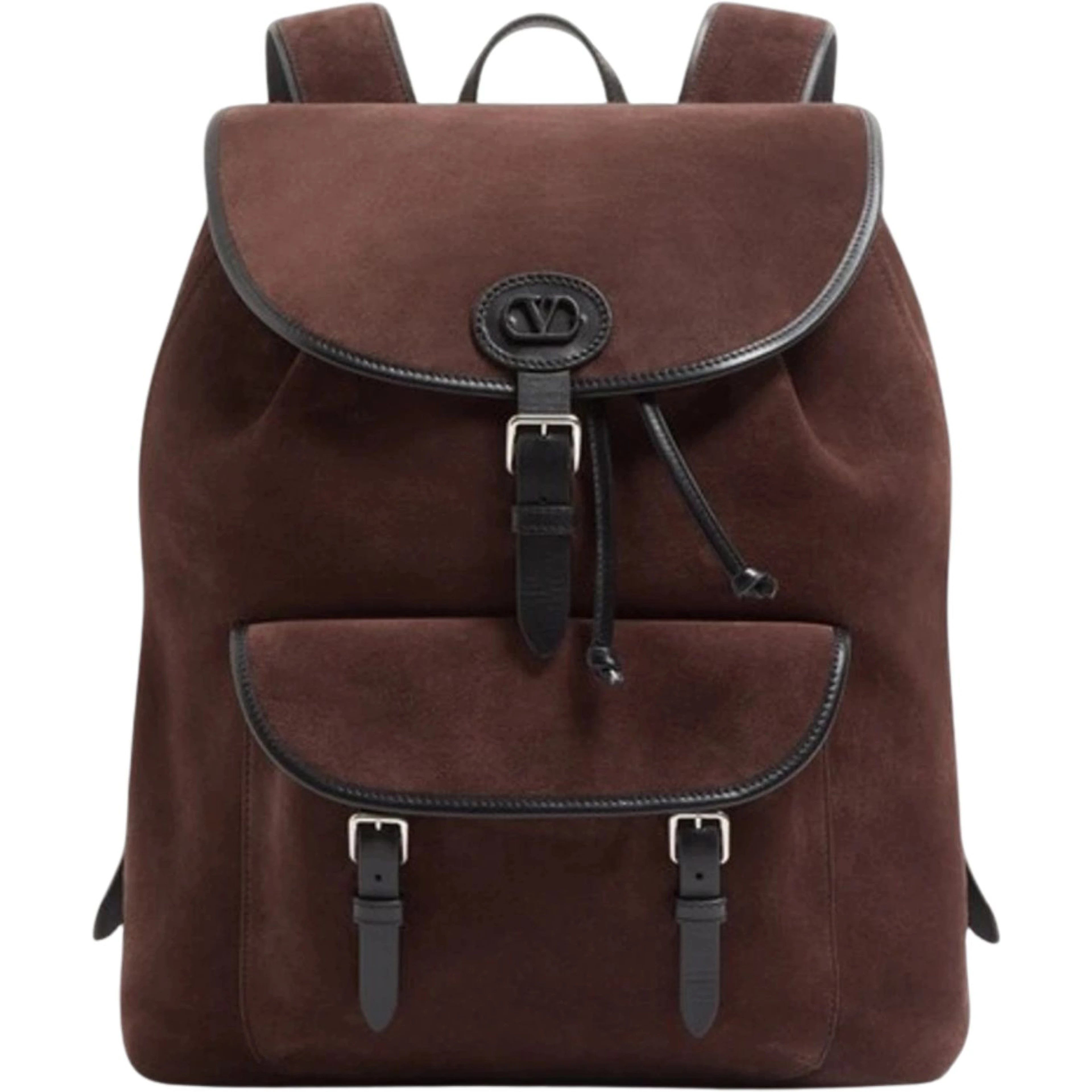 VLogo backpack in suede