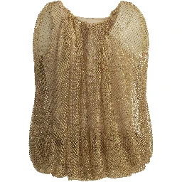 Sleeveless top with sequins