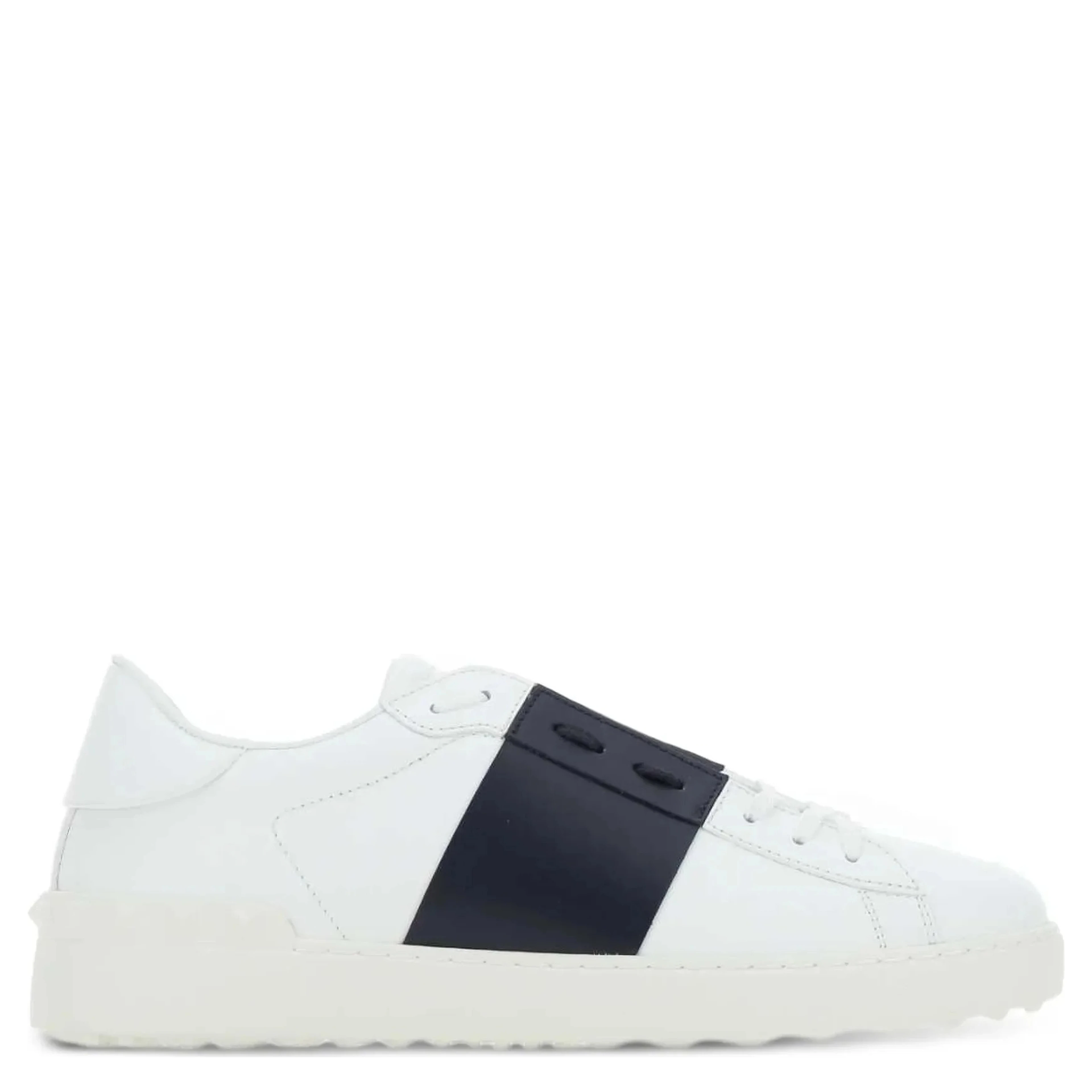 "Open" calfskin sneakers