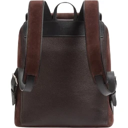 VLogo backpack in suede