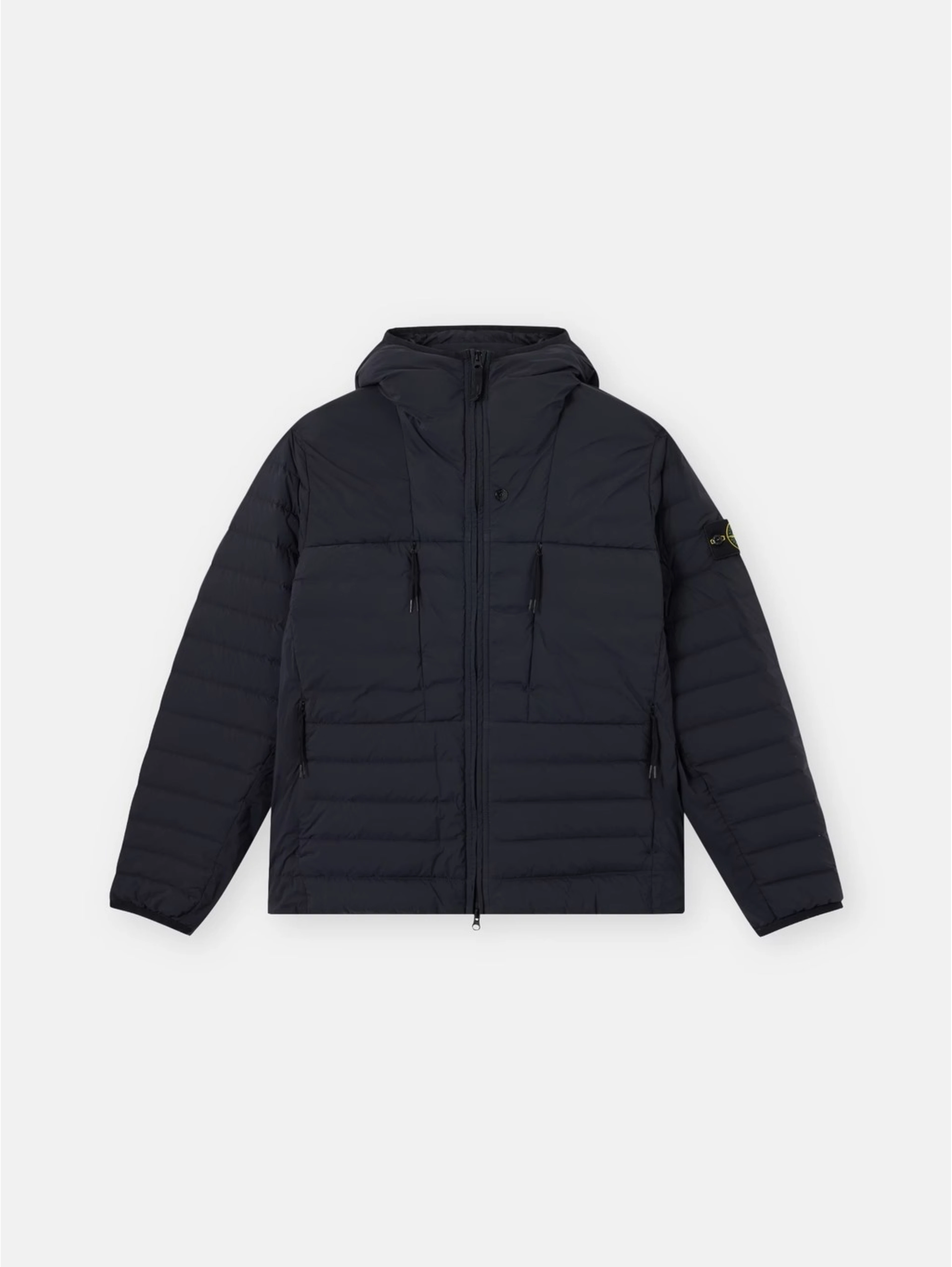 Hoodie short down jacket
