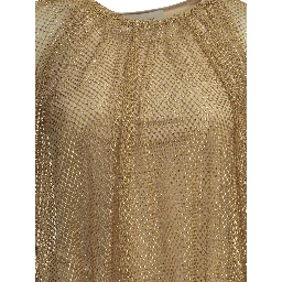 Sleeveless top with sequins