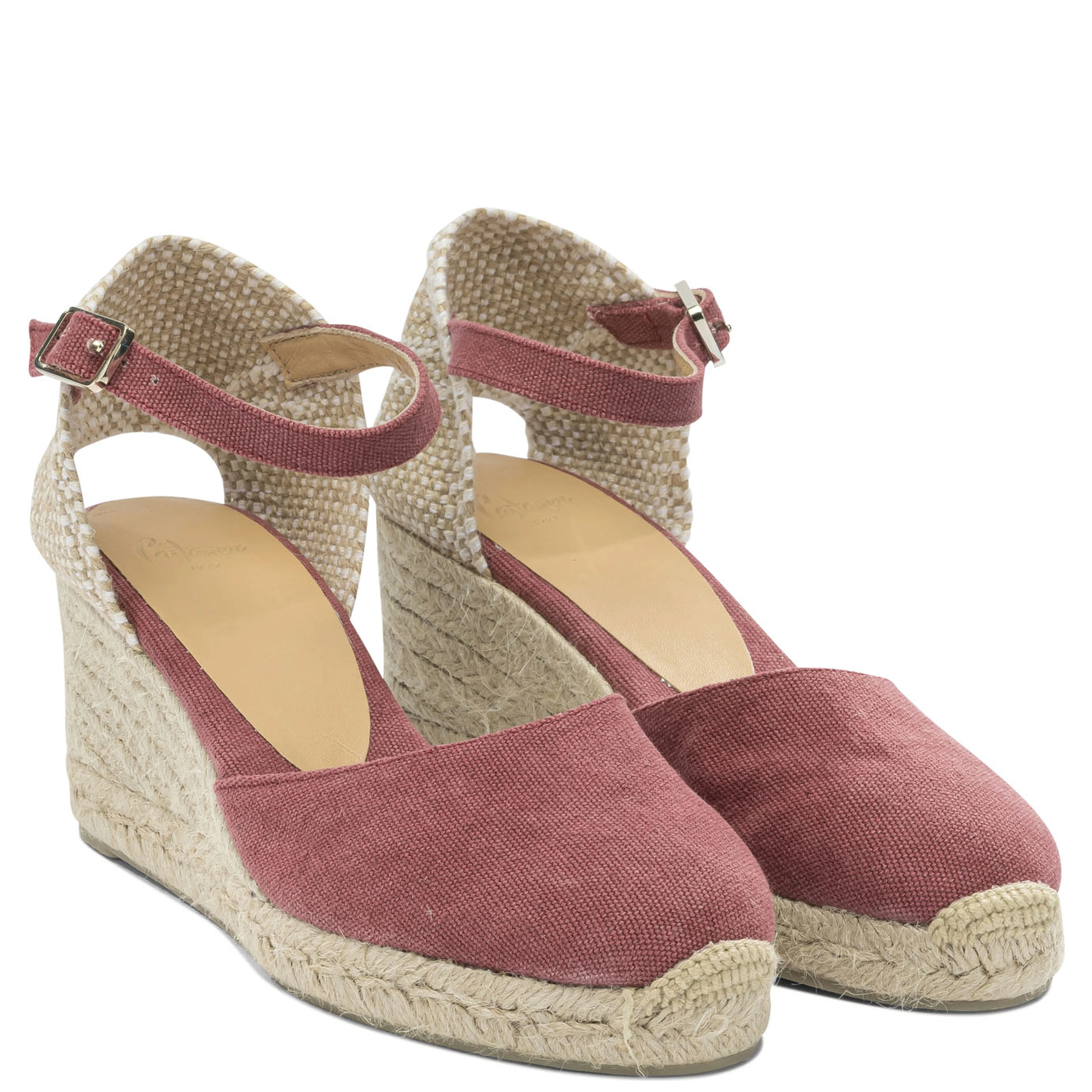 "Carol 70mm" high espadrilles