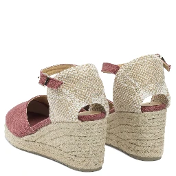 "Carol 70mm" high espadrilles