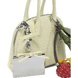 Small leather handbag
