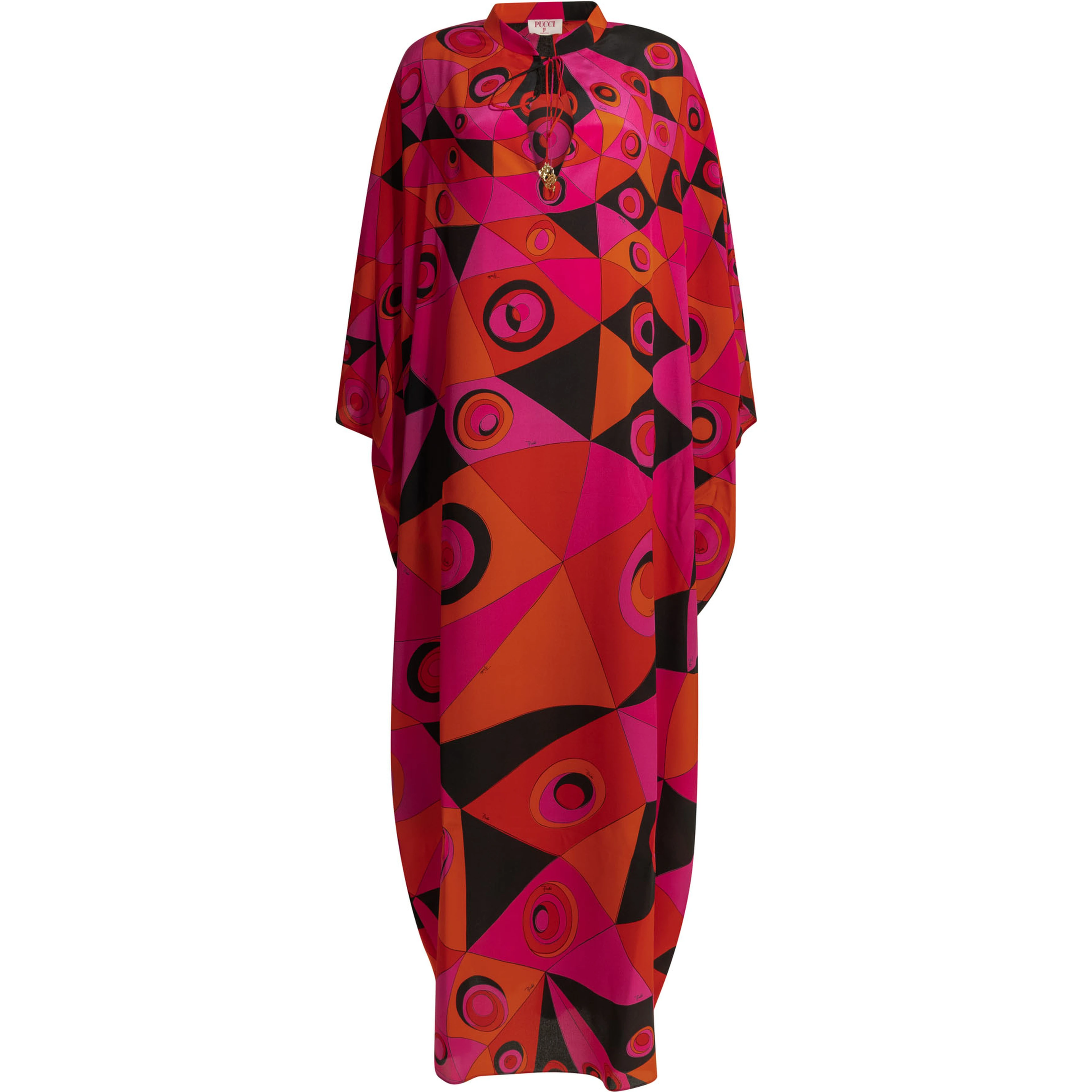 "Occhi" caftan dress