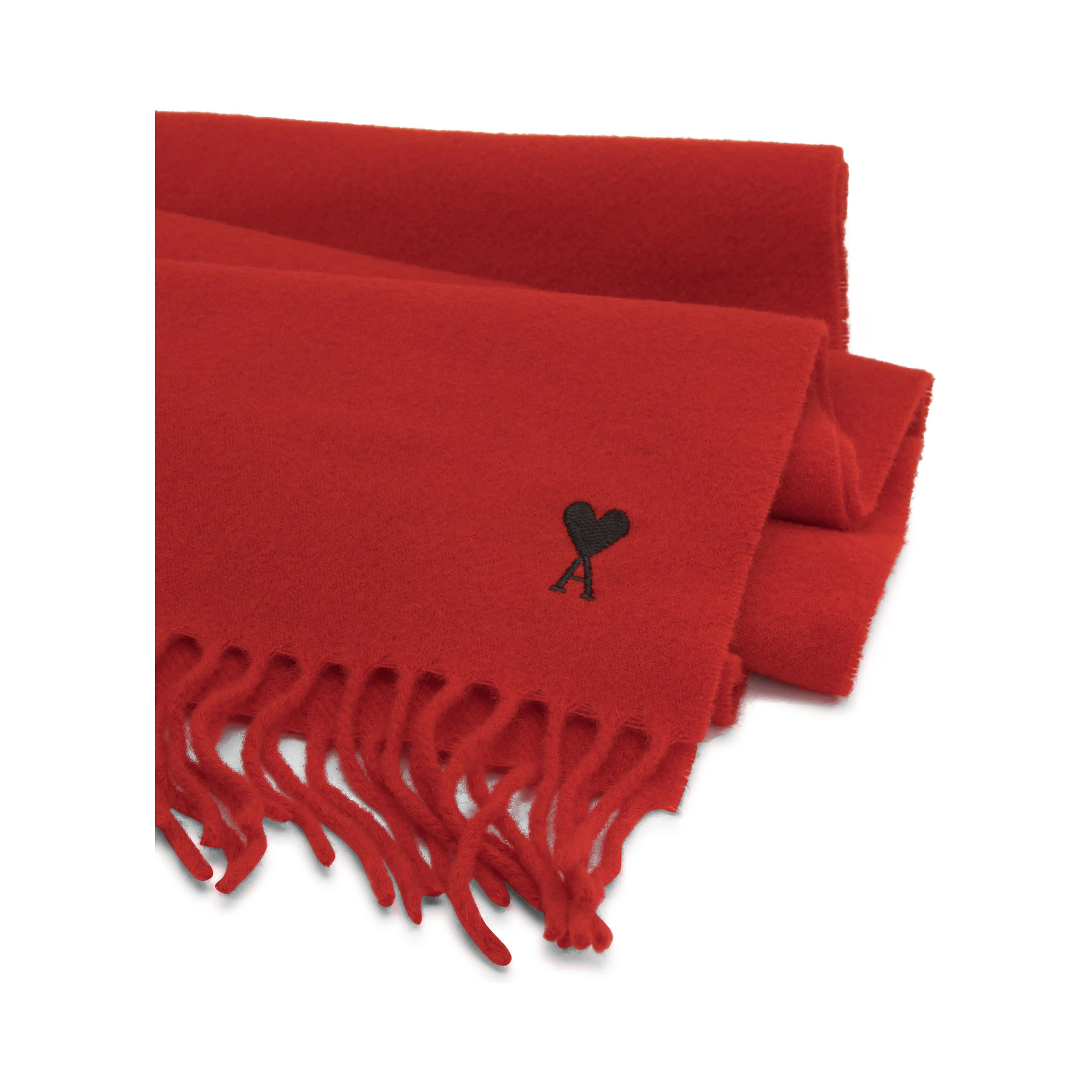 "Ami de Coeur" Fringed Scarf