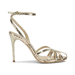 100mm heeled sandals