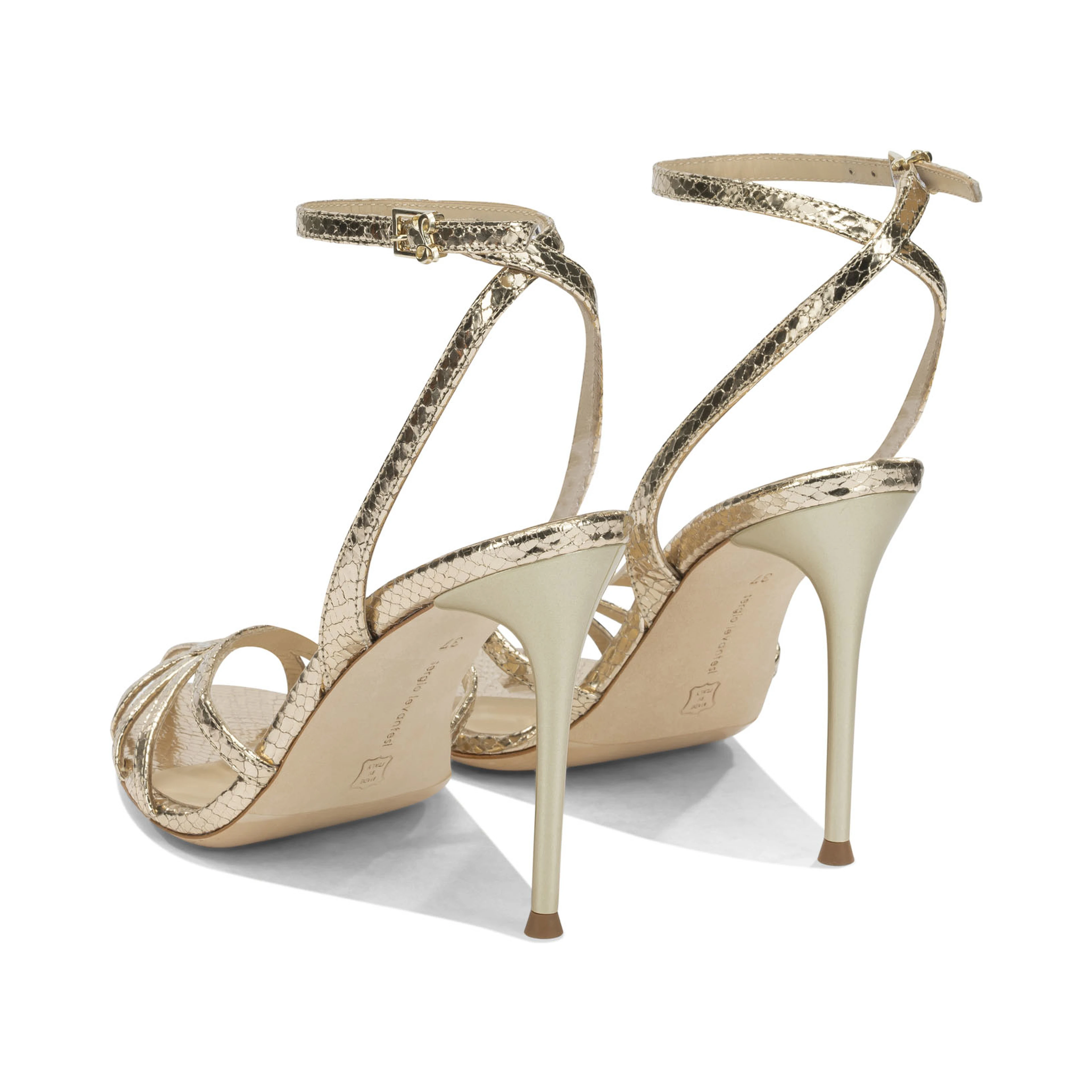 100mm heeled sandals