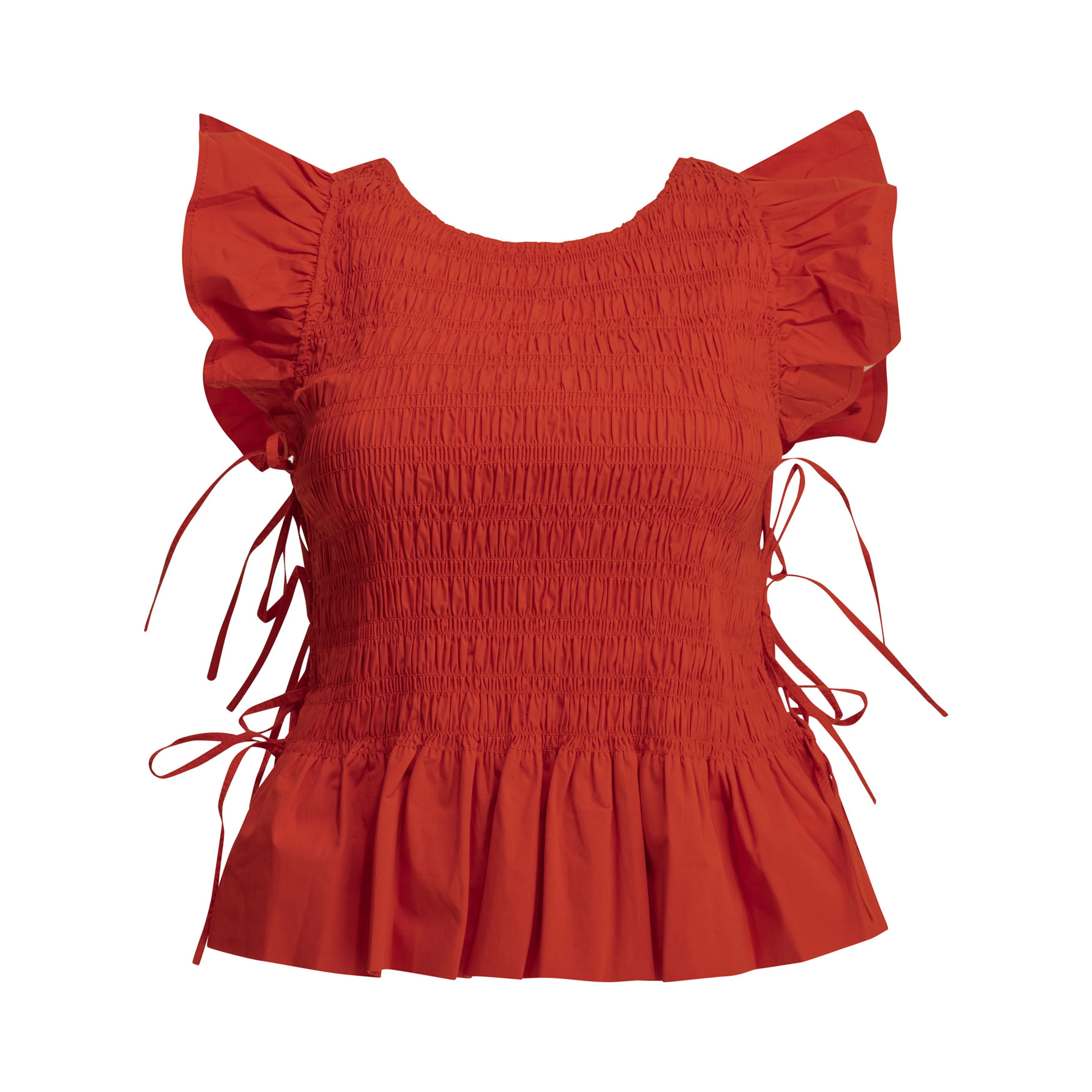 Casual pleated top