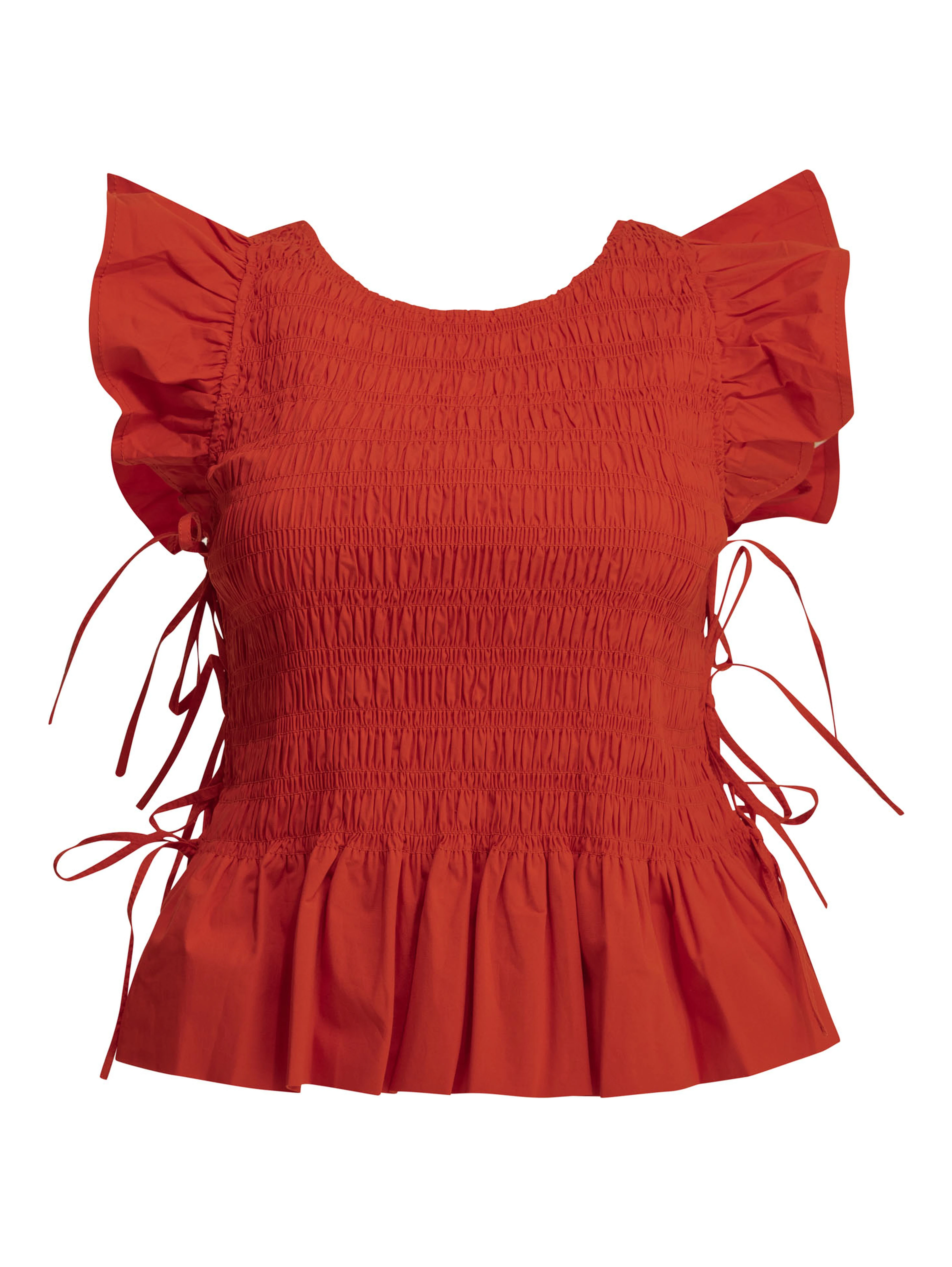 Casual pleated top