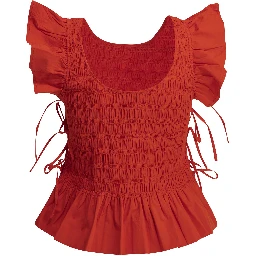 Casual pleated top