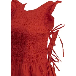 Casual pleated top