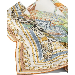 "Feline" Silk Scarf