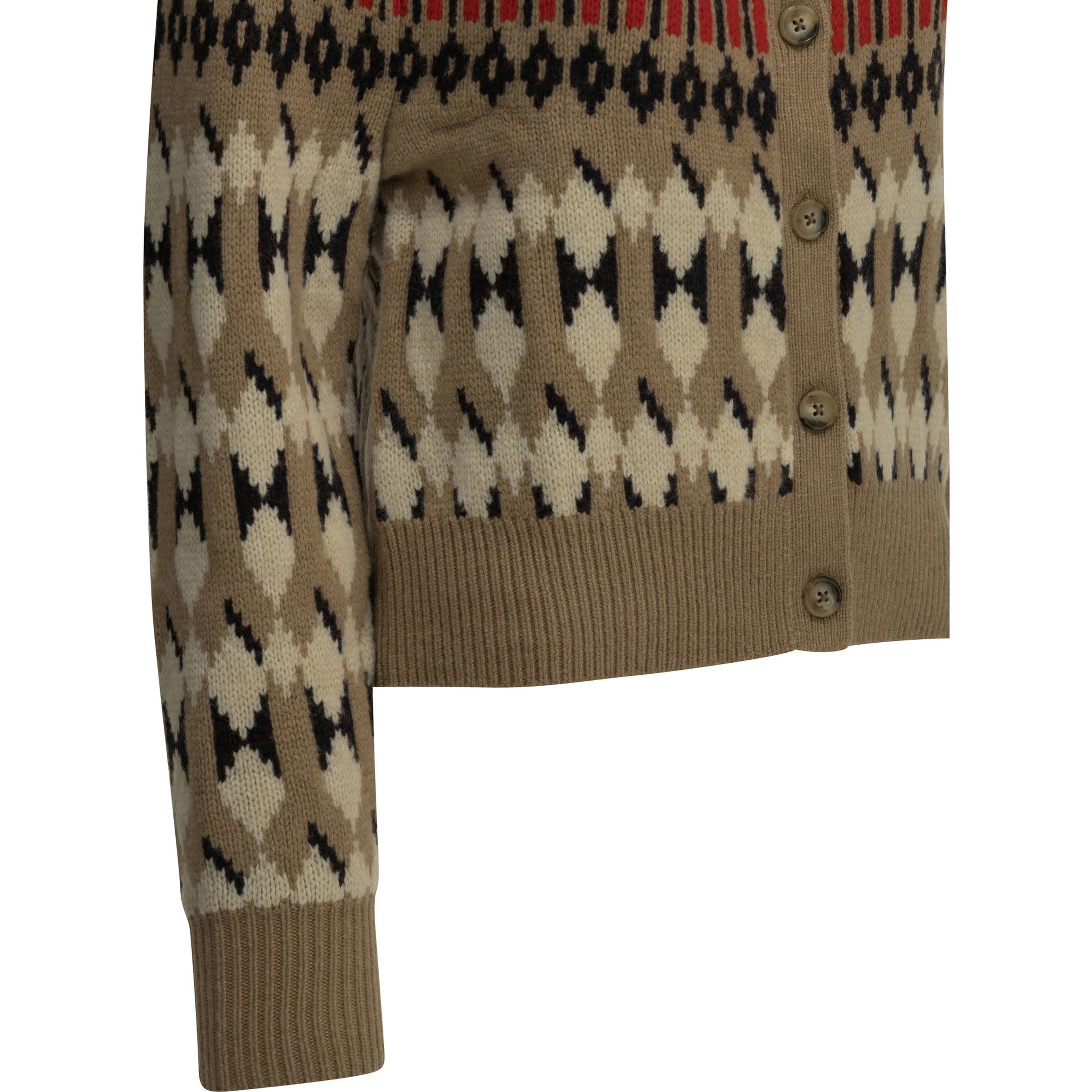 Wool and Cashmere Cardigan
