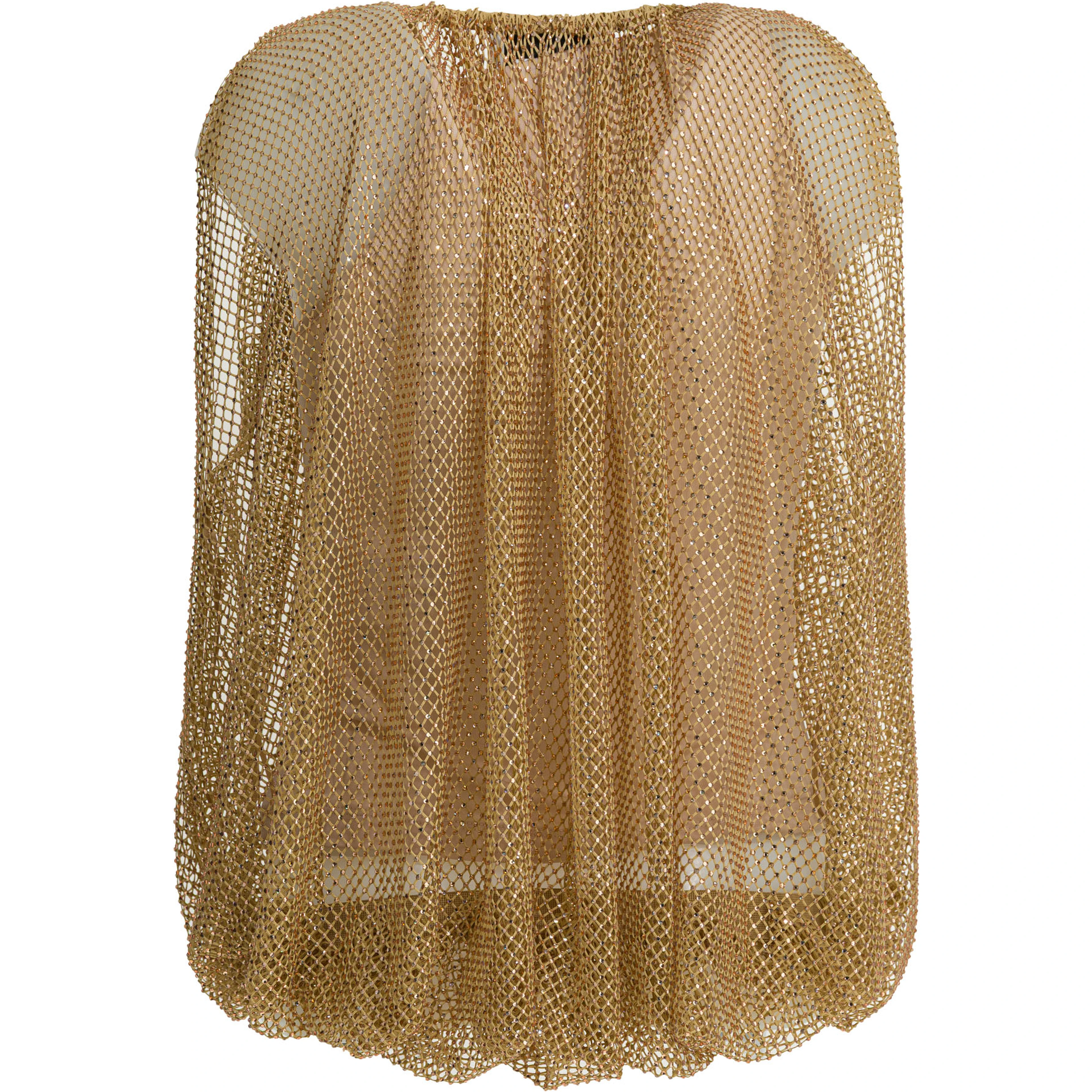 Sleeveless mesh top