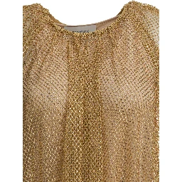 Sleeveless mesh top