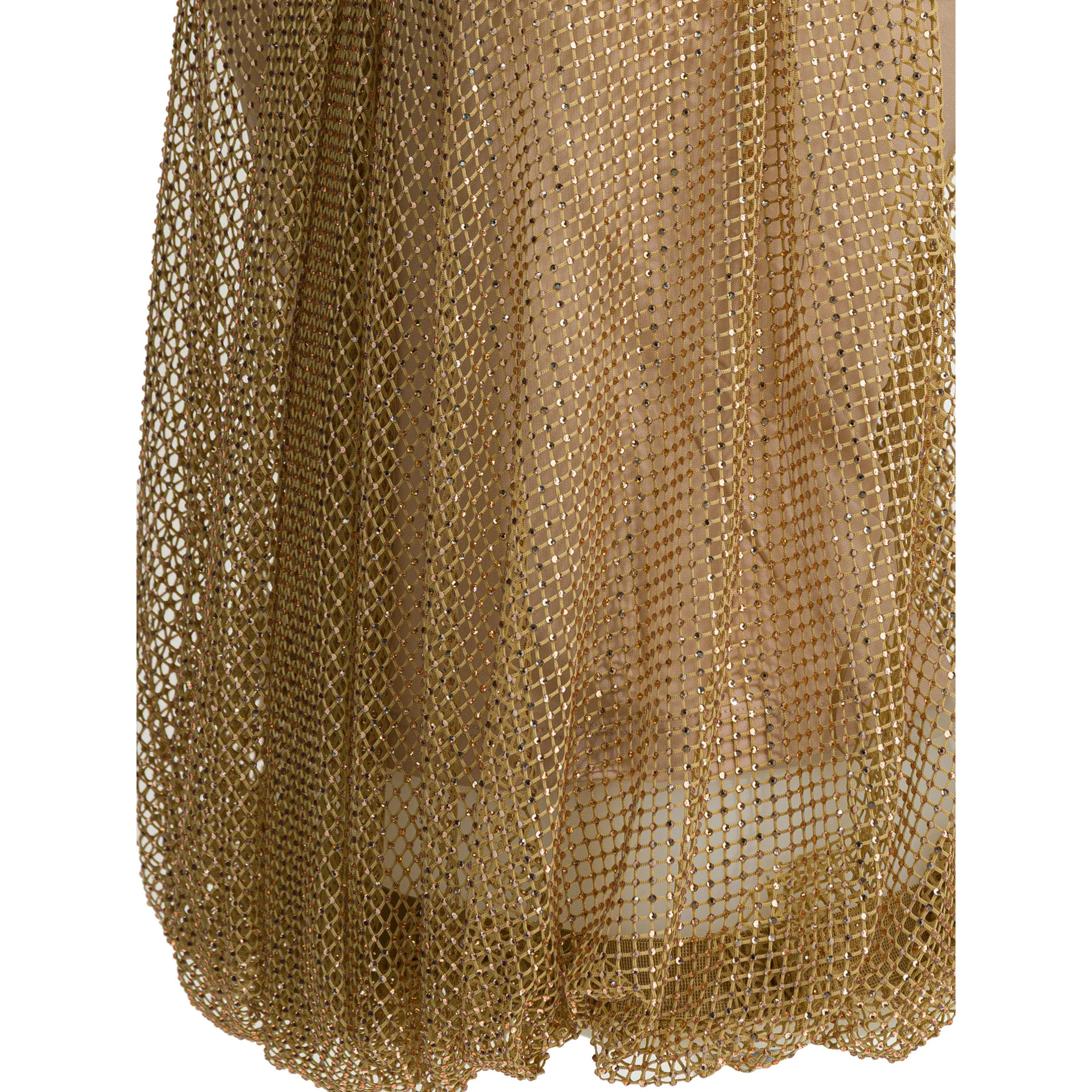 Sleeveless mesh top