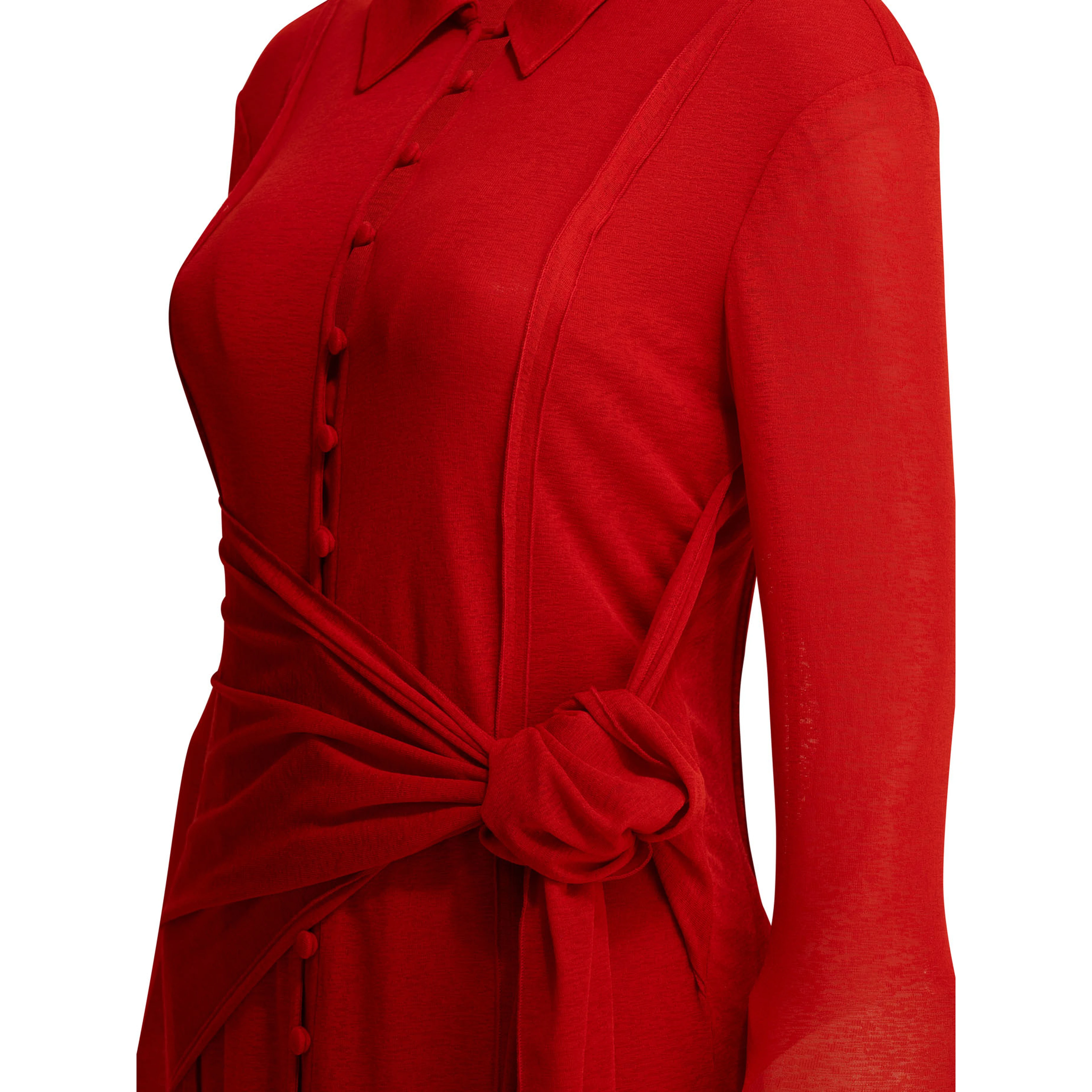 Long chemise dress