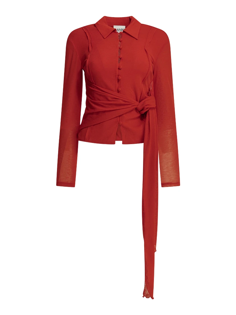 Polo shirt with buttons