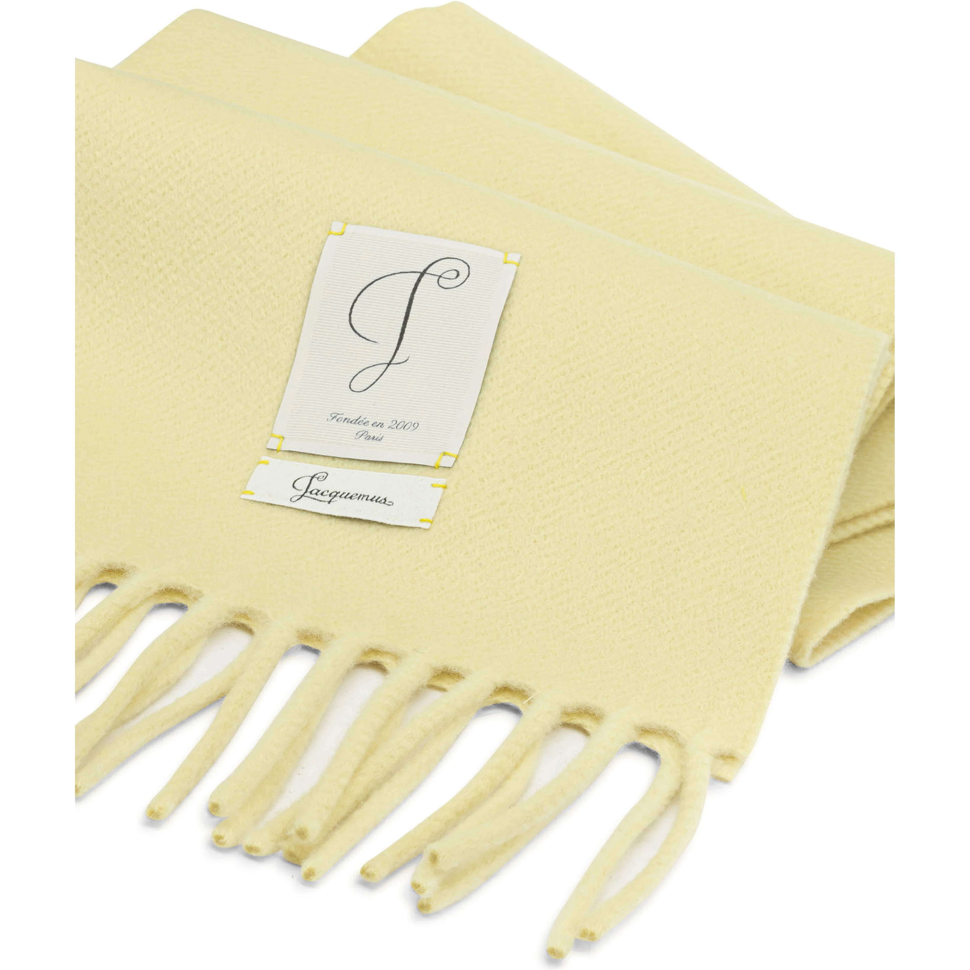 "LEcharpe Cavallo" Fringed Scarf