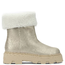 "Aurea" shearling ankle boots