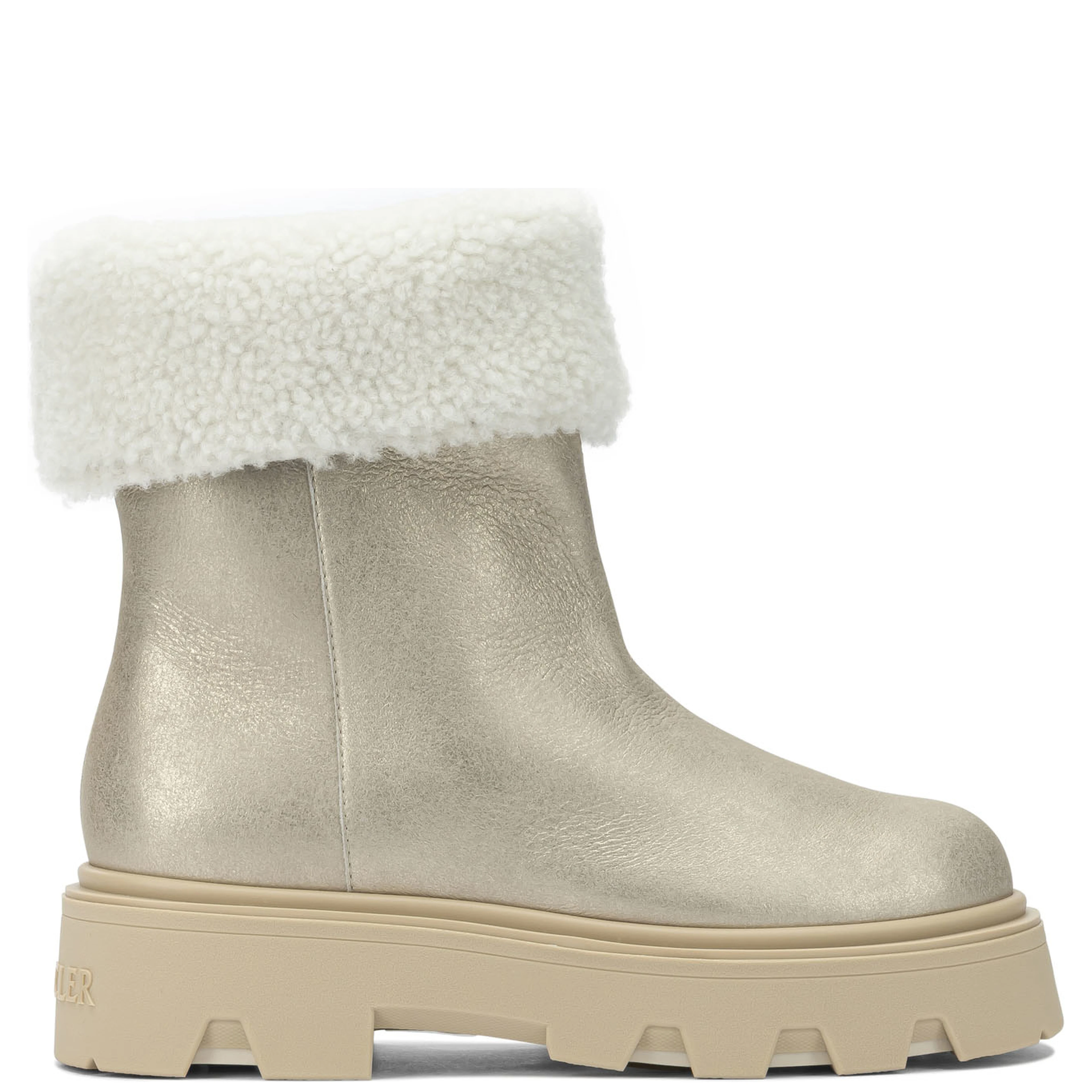"Aurea" shearling ankle boots