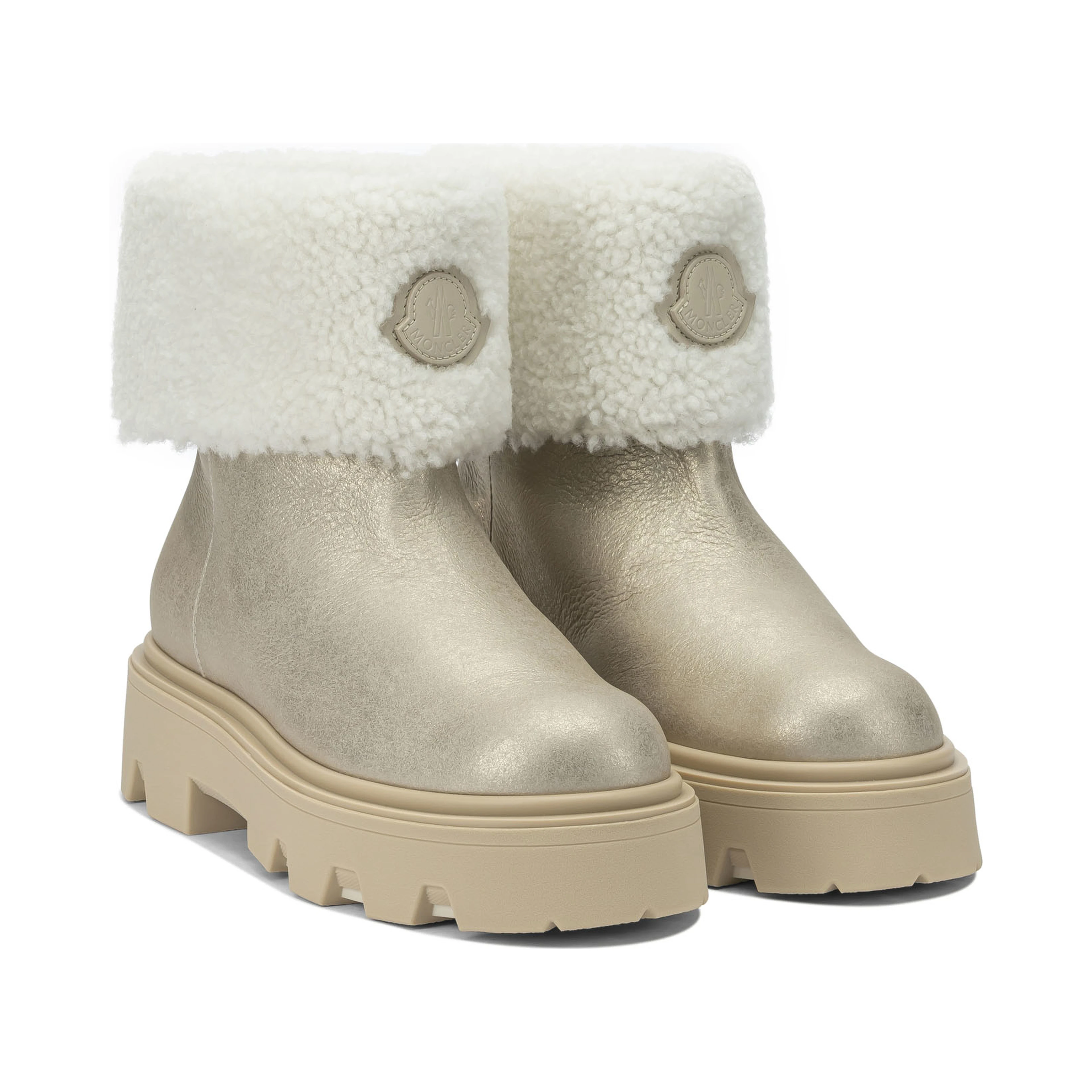"Aurea" shearling ankle boots