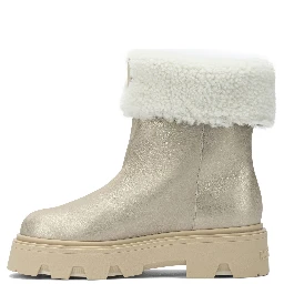 "Aurea" shearling ankle boots