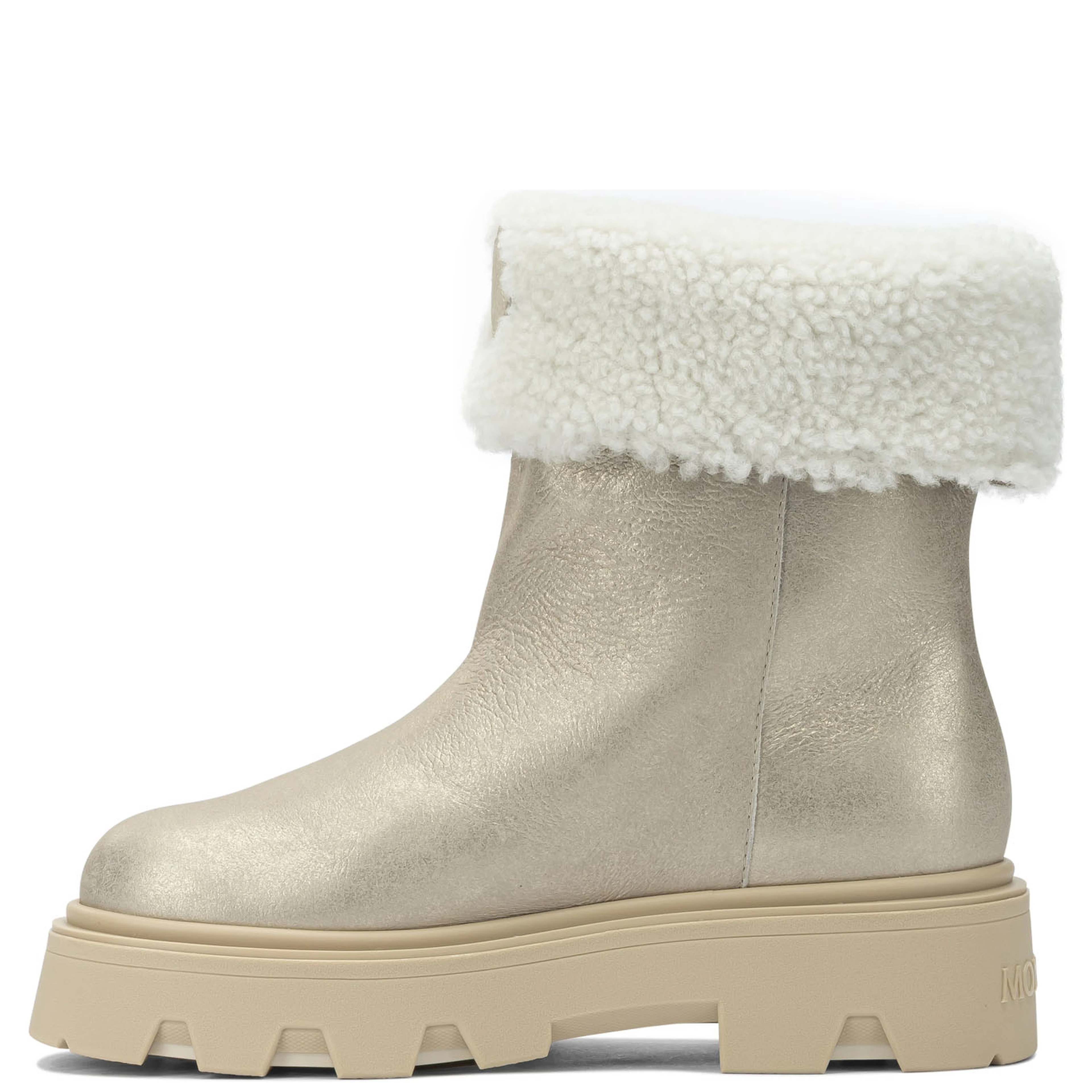 "Aurea" shearling ankle boots