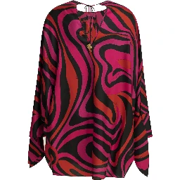 "Marmo" Short caftan dress