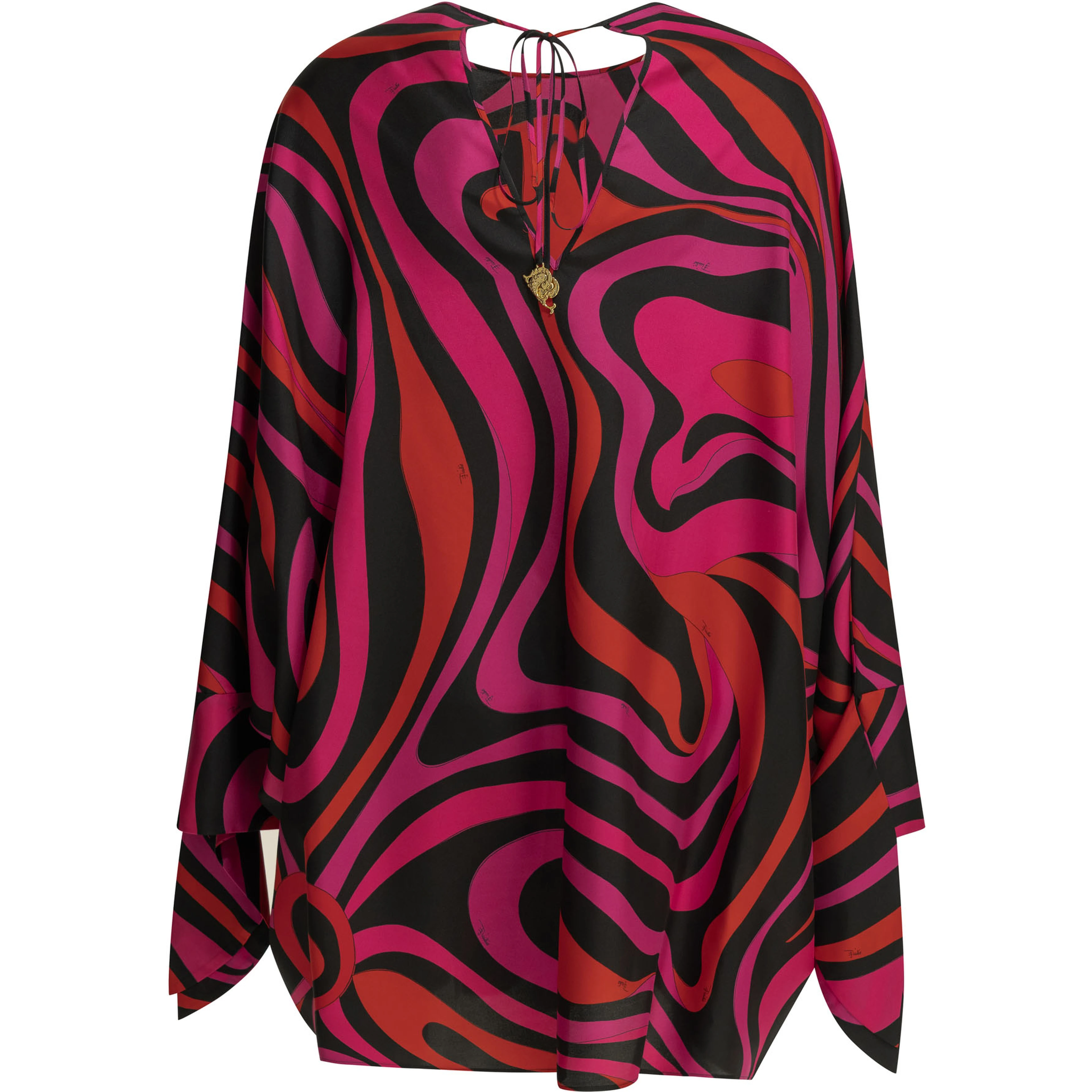 "Marmo" Short caftan dress