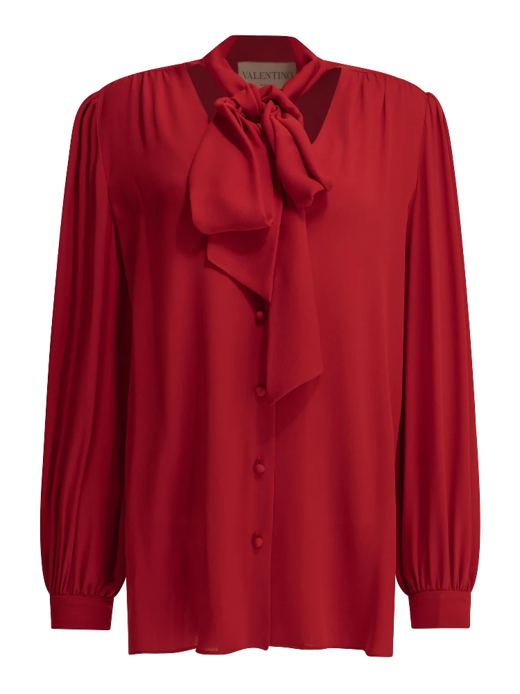 Silk georgette blouse